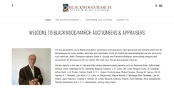Desktop Screenshot of blackwoodauction.com