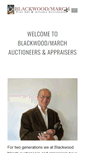 Mobile Screenshot of blackwoodauction.com